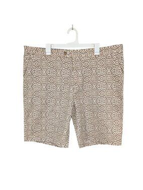 J McLaughlin Geo Print Shorts Resort‎ Coastal Quiet Luxury Vacation Tropical 42